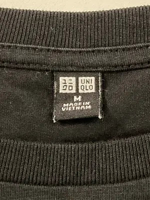 UNIQLO/ユニクロ/Tシャツ/カットソー/トップス/ブラック/M