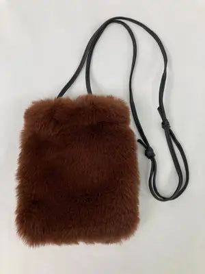 osmosis/オズモーシス/ショルダーバッグ/バッグ/ブラウン