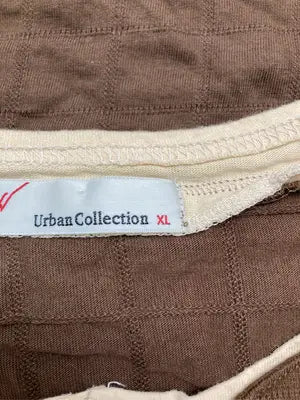 Urban collection/アーバンコレクション/Tシャツ/カットソー/トップス/ブラウン/XL