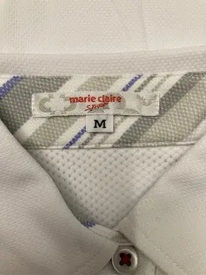 marie claire/マリークレール/ポロシャツ/トップス/ホワイト/M