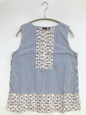 SUNO/ノースリーブ/トップス/スカイブルー/M