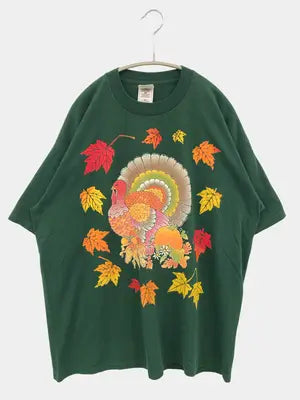 FRUIT OF THE LOOM/フルーツオブザルーム/Tシャツ/カットソー/トップス/グリーン/XL