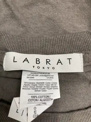 LABRAT TOKYO/Tシャツ/カットソー/トップス/ブラウン/L