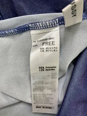 MOUSSY/マウジー/Tシャツ/カットソー/トップス/ブルー/FREE