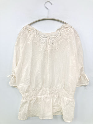 シャツ/ブラウス/トップス/ホワイト/M