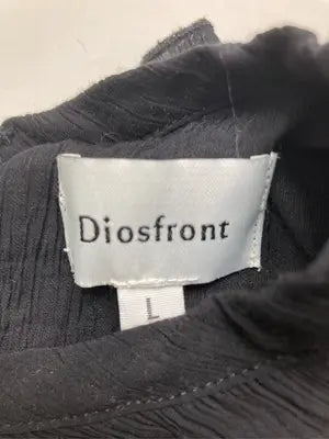 Diosfront/ディオスフロント/シャツ/ブラウス/トップス/ブラック/L