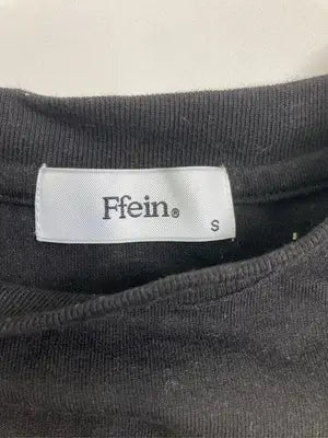 Ffein/Tシャツ/カットソー/トップス/ブラック/S