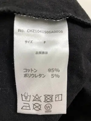 Chico/チコ/Tシャツ/カットソー/トップス/ブラック/F