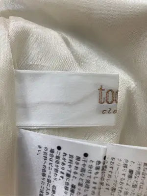 tocco closet/ロングスカート/スカート/アイボリー/M