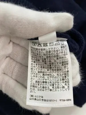 ANYA HINDMARCH/ニット/セーター/トップス/ネイビー/3XL