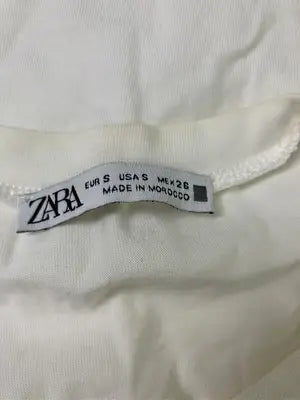 ZARA/ザラ/Tシャツ/カットソー/トップス/アイボリー/S