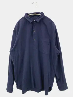 UNIQLO/ユニクロ/シャツ/ブラウス/トップス/ネイビー/L