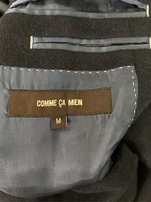 COMME CA MEN/ピーコート/ジャケット/アウター/ブラック/M
