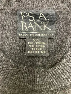 JoS.A. BANK/ジョスエーバンク/ニット/セーター/トップス/ブラック/XXL
