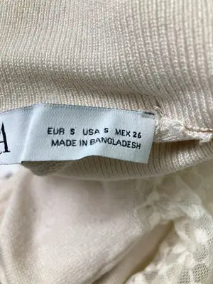 ZARA/ザラ/ニット/セーター/トップス/アイボリー/EUR S