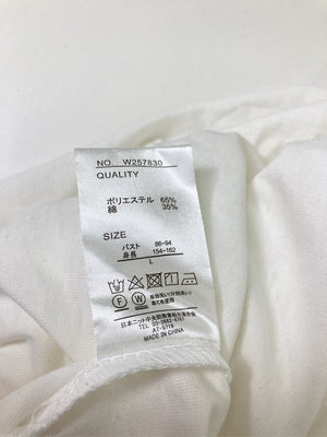 KHALITA/カリタ/Tシャツ/カットソー/トップス/ホワイト/L