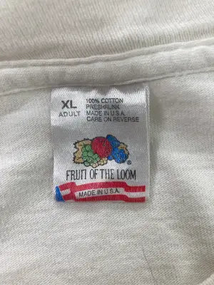 FRUIT OF THE LOOM/フルーツオブザルーム/Tシャツ/カットソー/トップス/ホワイト/XL