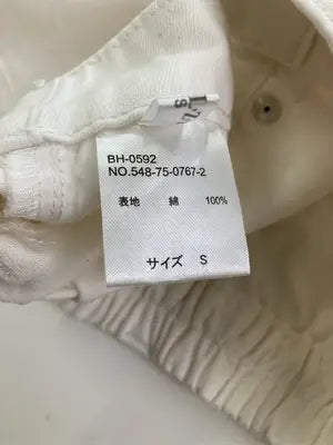 COLZA/コルザ/チノパンツ/パンツ/ホワイト/S