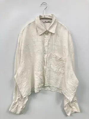 ZARA/ザラ/シャツ/ブラウス/トップス/ホワイト/EUR L