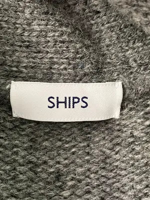 SHIPS/シップス/カーディガン/ボレロ/トップス/グレー/M