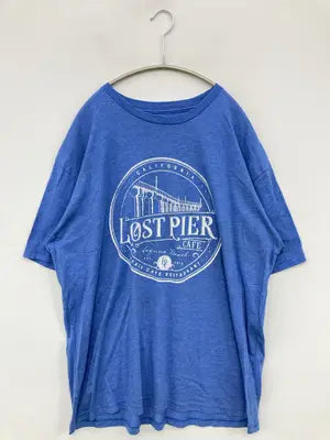 Tシャツ/カットソー/トップス/ブルー/L