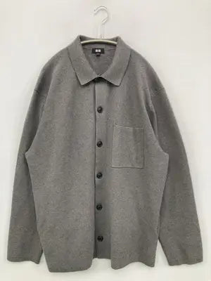 UNIQLO/ユニクロ/シャツ/ブラウス/トップス/グレー/XL