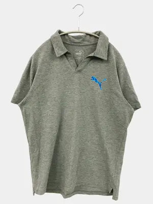 PUMA/プーマ/ポロシャツ/トップス/グレー/XL