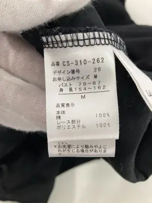 LaLa Stella/Tシャツ/カットソー/トップス/ブラック/M