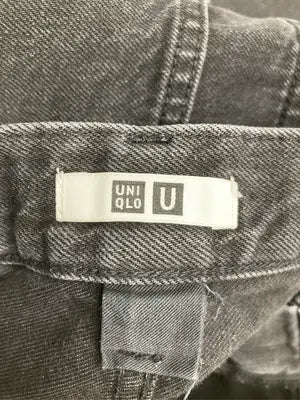 UNIQLO U/ユニクロユー/デニムパンツ/パンツ/ブラック/23 (58.5cm)