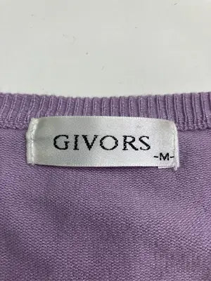 GIVORS/カーディガン/ボレロ/トップス/パープル/M