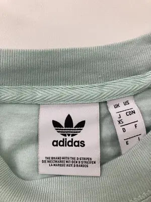 adidas/アディダス/Tシャツ/カットソー/トップス/グリーン/XS
