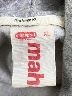 mahagrid/マハグリッド/パーカー/トップス/グレー/XL