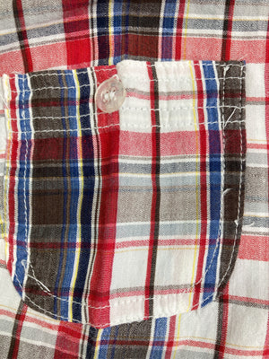 AEROPOSTALE/エアロポスタル/シャツ/ブラウス/トップス/レッド/S/P