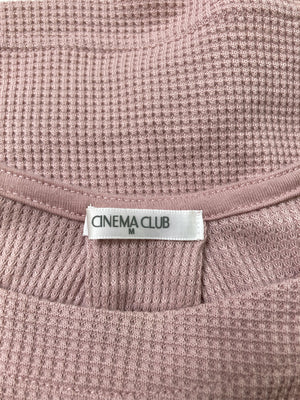 CINEMA CLUB/シネマクラブ/Tシャツ/カットソー/トップス/ピンク/M