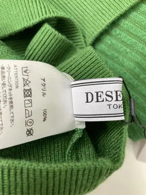 DESERTO/ニット/セーター/トップス/グリーン/XL