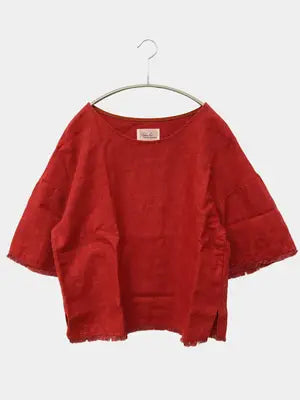 Lefualea/Tシャツ/カットソー/トップス/レッド