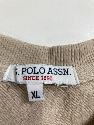 U.S. POLO ASSN./ユーエスポロアッスン/ニット/セーター/トップス/ベージュ/XL