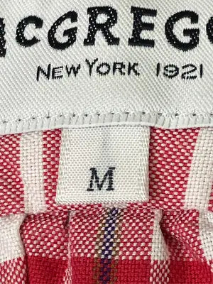 McGREGOR/マックレガー/シャツ/ブラウス/トップス/レッド/M