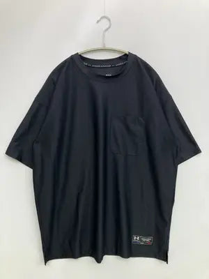 UNDER ARMOUR/アンダーアーマー/Tシャツ/カットソー/トップス/ブラック/L