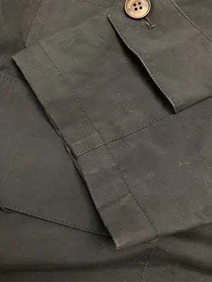 Aquascutum/アクアスキュータム/ステンカラーコート/ジャケット/アウター/ブラック/MEDIUM
