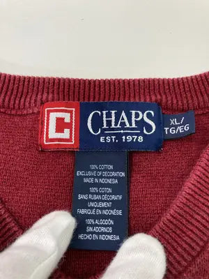 CHAPS/チャップス/ベスト/トップス/レッド/XL