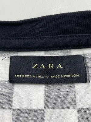 ZARA/ザラ/Tシャツ/カットソー/トップス/ブラック/M