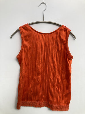 RUDE GARRET/ルードギャレット/タンクトップ/トップス/オレンジ/M