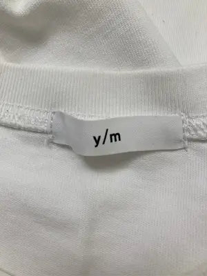 y/m/イム/Tシャツ/カットソー/トップス/ホワイト/FREE