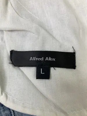 alfred alex/アルフレッドアレックス/デニムパンツ/パンツ/ブルー/L