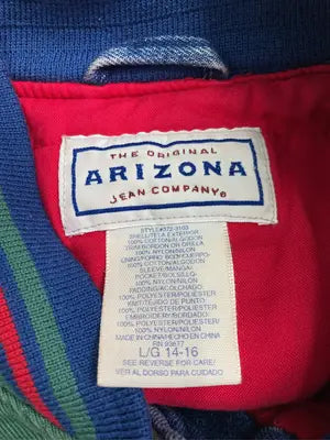 THE ORIGINAL ARIZONA JEAN COMPANY/デニムジャケット/ジャケット/アウター/ブルー/L/G 14-16