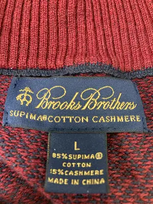 BROOKS BROTHERS/ブルックスブラザーズ/ニット/セーター/トップス/レッド/L