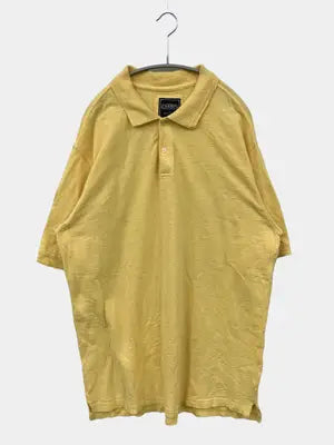 CHAMPS/ポロシャツ/トップス/イエロー/XL