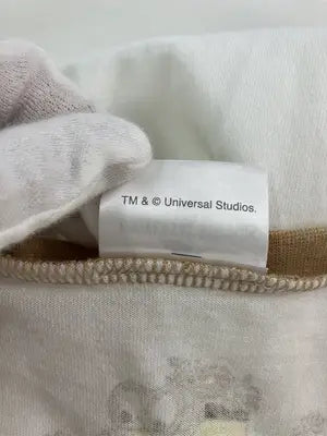 UNIVERSAL STUDIOS/ユニバーサルスタジオ/Tシャツ/カットソー/トップス/ホワイト/L