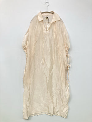 シャツワンピース/ワンピース/ドレス/ベージュ/F